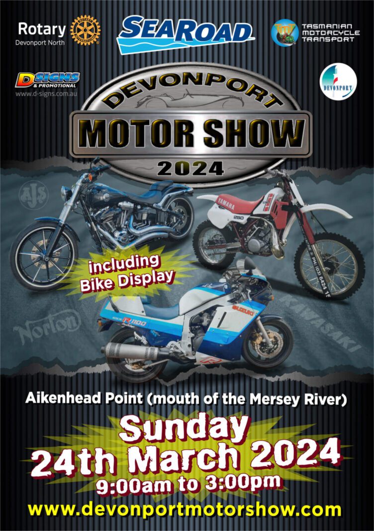 Motor Show 2024 - A5 promo flyer 2024 (bikes) front (1)